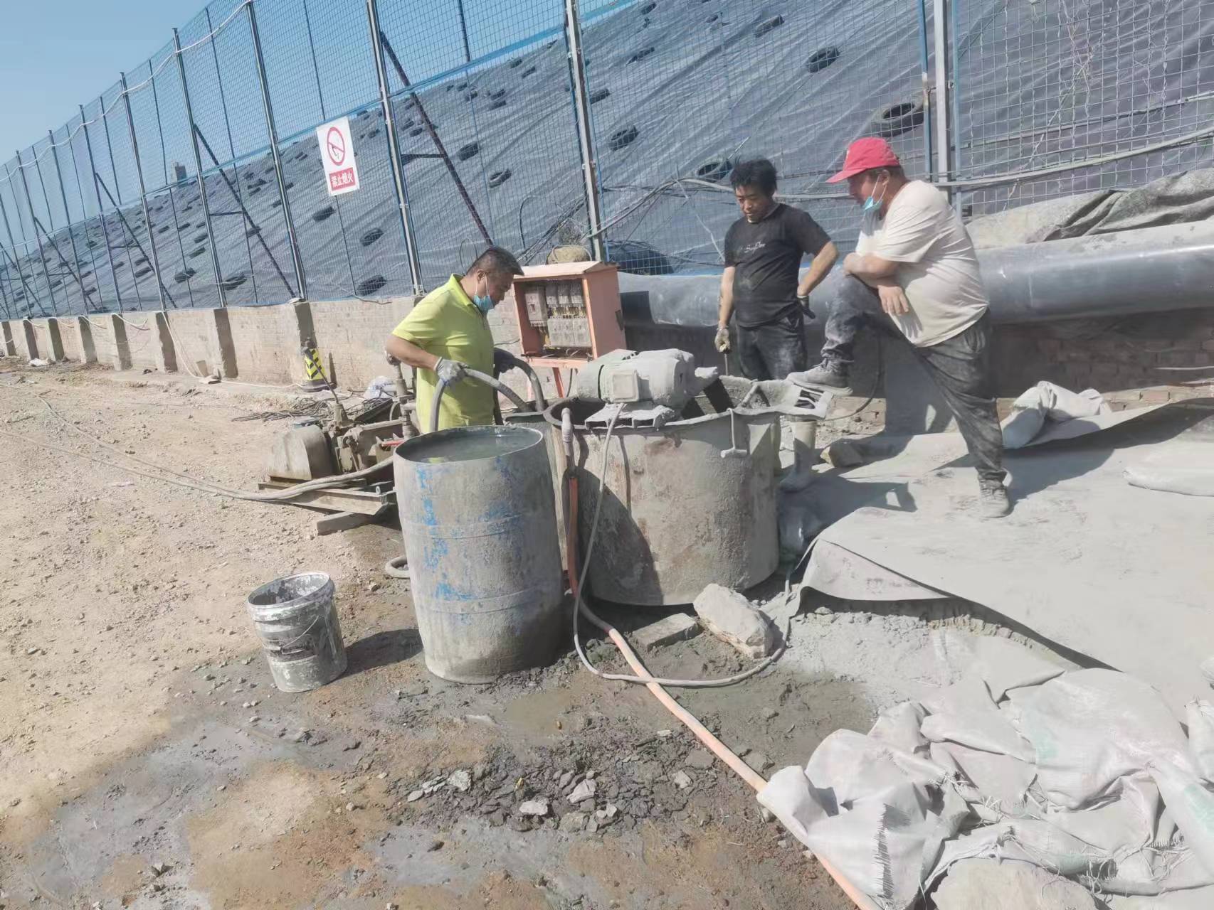 祁门袖阀管注浆